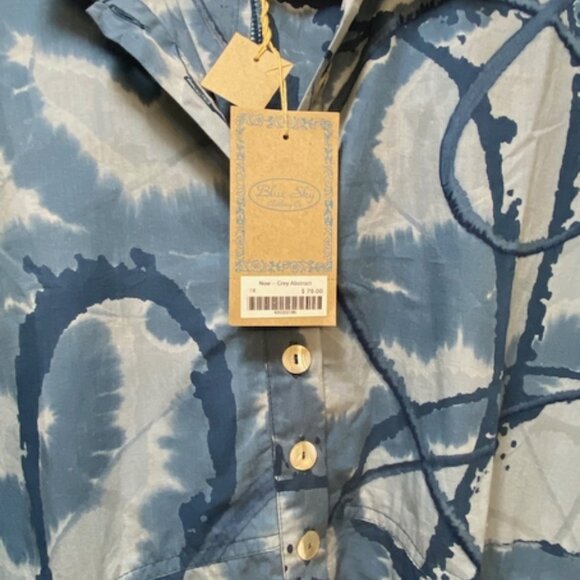 Blue Sky Clothing Now Blouse 1x - Picture 2 of 4